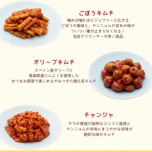キムチソムリエ厳選"悩んだらコレ"はじめてのキムチセット【送料込み】(code:424352)03