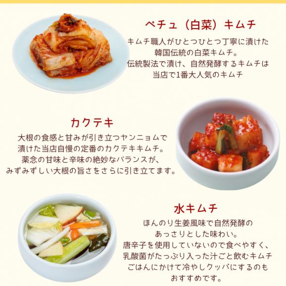 キムチ6種セット「ごはんにあうおかずキムチ」【送料込み】02