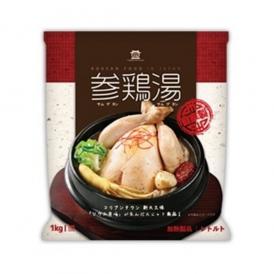 【自社製参鶏湯】レトルト参鶏湯1Kg・半身