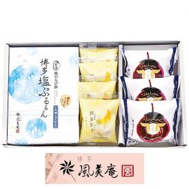博多　風美庵　夏の季節のギフトセット【送料無料】【夏ギフト・御中元】お中元　ゼリー　フィナンシェ　バウム