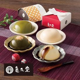 亀久堂　吉野葛すいーつ（くず餅・くずぷりん）詰め合わせ2段　計8個【送料無料】【夏ギフト・御中元】お中元　抹茶