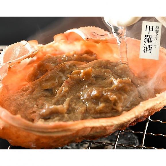かにみそ 蟹味噌 カニ味噌 かに味噌 甲羅焼きもできる蟹身入り蟹味噌甲羅盛り05