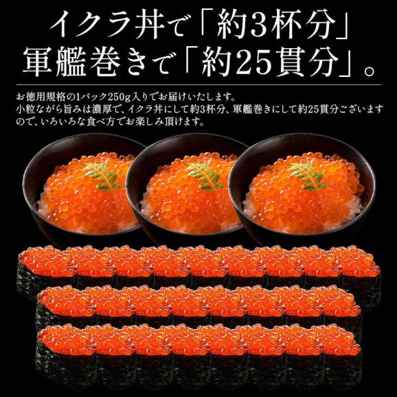 かに棒肉＆紅鮭イクラセット 550g かに棒肉 300g 紅鮭イクラ 250g ズワイガニ ボイル かに ずわい蟹 蟹 カニ いくら醤油漬け いくら05