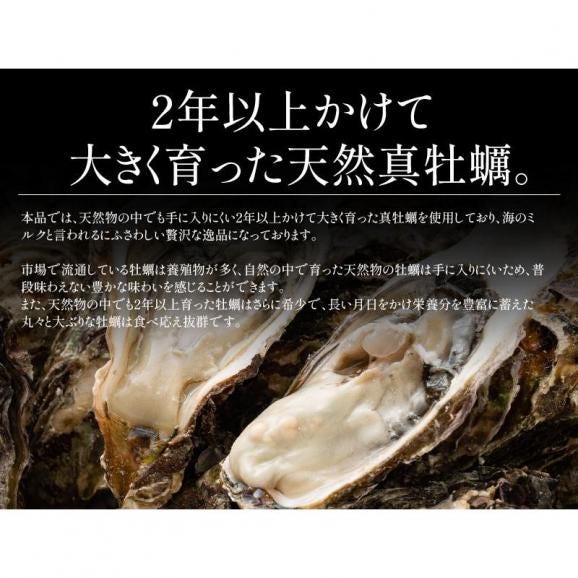 【同梱不可】天然 真牡蠣 加熱用 殻付き 1kg（9?10個前後） 03