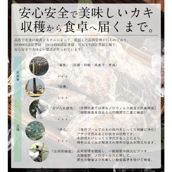 カキ 牡蠣 缶焼き かき 3kg（殻付き 約32?42個）04