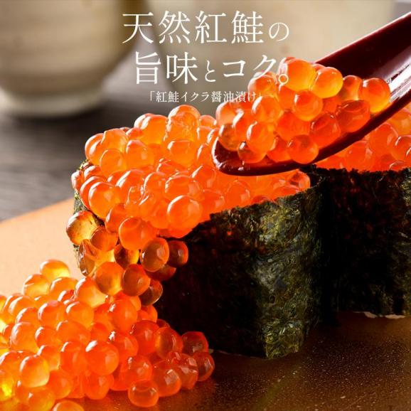 いくら 紅鮭 イクラ 醤油漬け 500g 小粒02