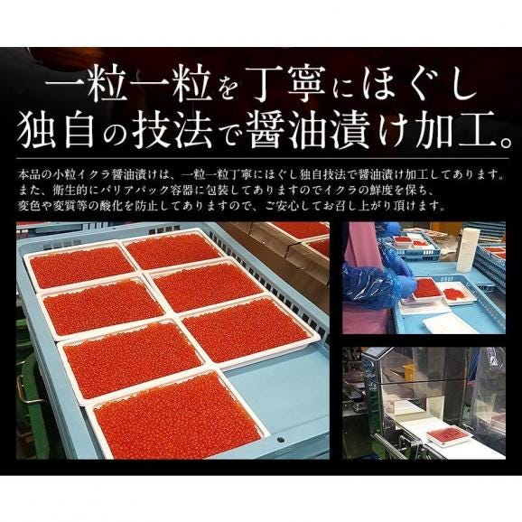いくら 鮭 イクラ 醤油漬け 250g 小粒03