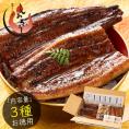 鰻 ウナギ うなぎ 3種セット 蒲焼き 無頭 国産