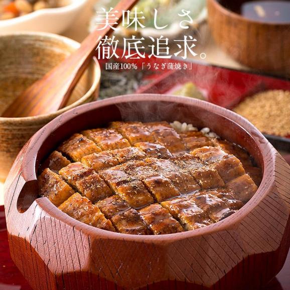 蒲焼き ＆ 刻みうなぎセット 国産 約360g（特大サイズ200g×1尾、刻みうなぎ80g×2袋）02