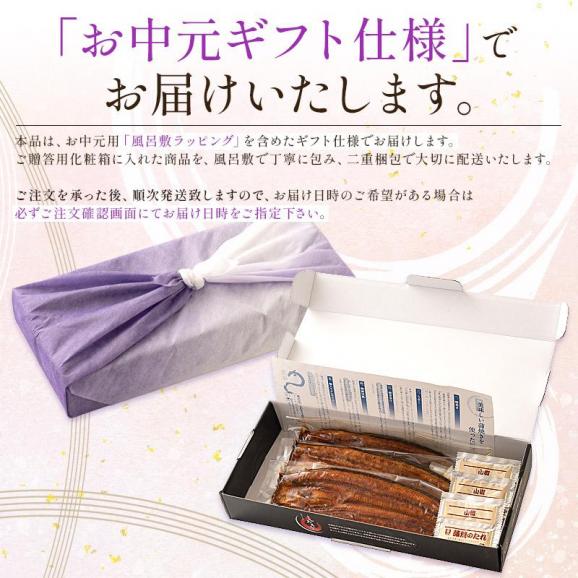 うなぎ 蒲焼き 国産 無頭 特大サイズ 約200g×3尾06