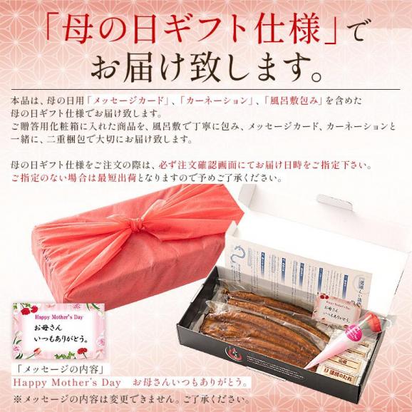 うなぎ 蒲焼き 国産 無頭 特大サイズ 約200g×3尾 ウナギ 鰻 化粧箱06