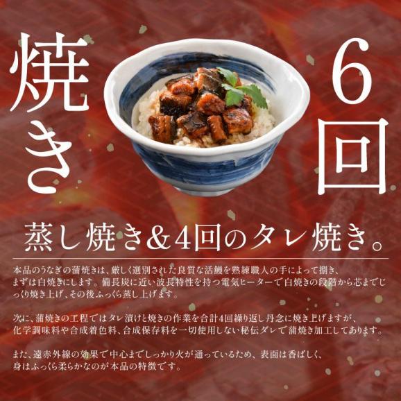 【父の日ギフトセット】うなぎ 蒲焼き 国産 無頭 大サイズ 165g前後×2尾04
