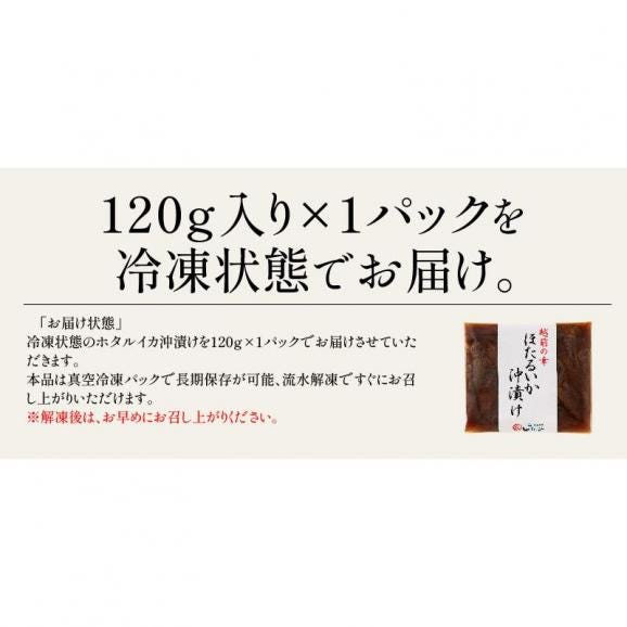 ホタルイカ 沖漬け 120g 越前産 ほたるいか05