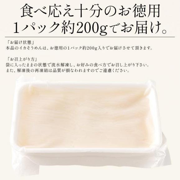 イカそうめん 200g いかそうめん 細い 冷凍06