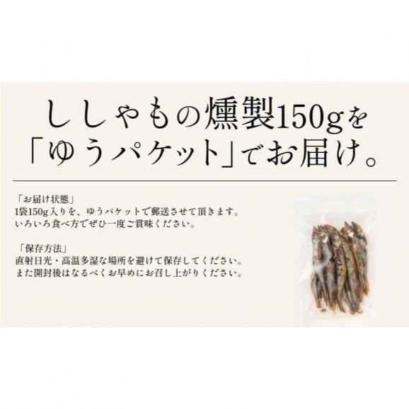 ししゃも シシャモ 燻製 150g05