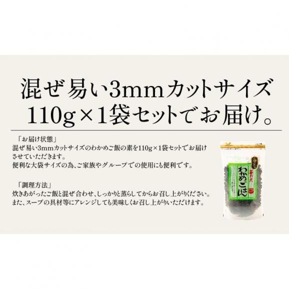 わかめごはん ふりかけ わかめ 110g 大人05