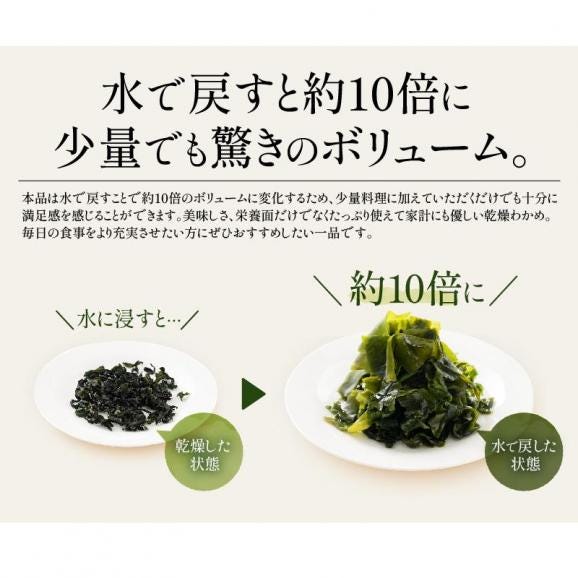 カットわかめ 120g わかめ 大人 海藻05