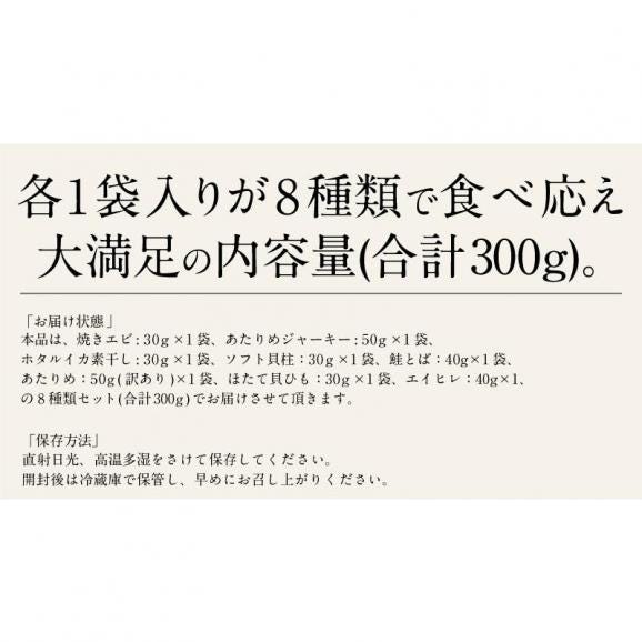 おつまみ 8種 セット 300g あたりめ06