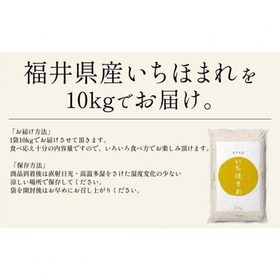 新米 福井県産 新米 いちほまれ お米 10kg05