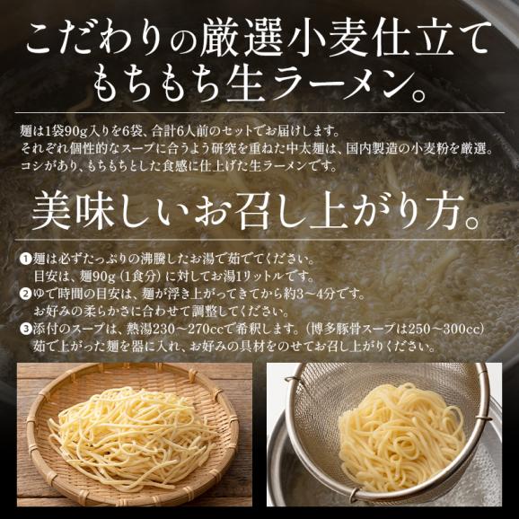 ご当地 ラーメン 6種類 セット 食べ比べ 90g×6袋04