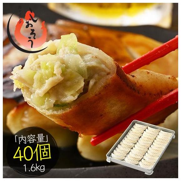 餃子 ジャンボ餃子 40個 1.6kg 冷凍餃子02