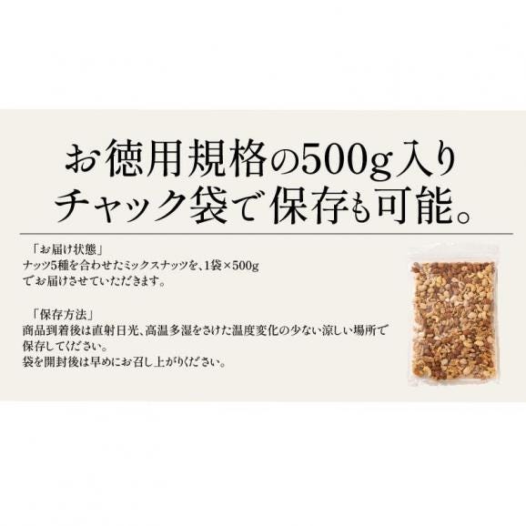 5種のカリカリ おつまみナッツ 500g06