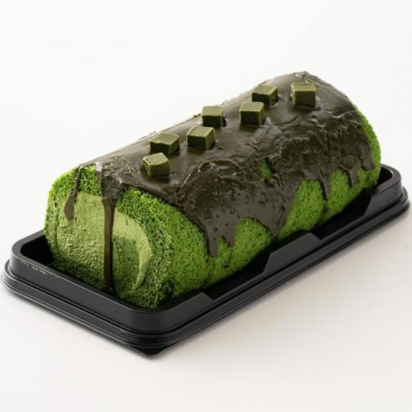 プレミアムロールケーキ 特濃抹茶 360g 16cm 抹茶06