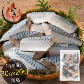 さば 鯖 骨取り 切り身 30g×20切 無塩 ノルウェー産 サバ