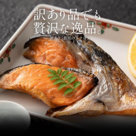 訳あり 銀鮭 アラ身 1kg 銀鮭カマ 打ち身 端材 カマ02