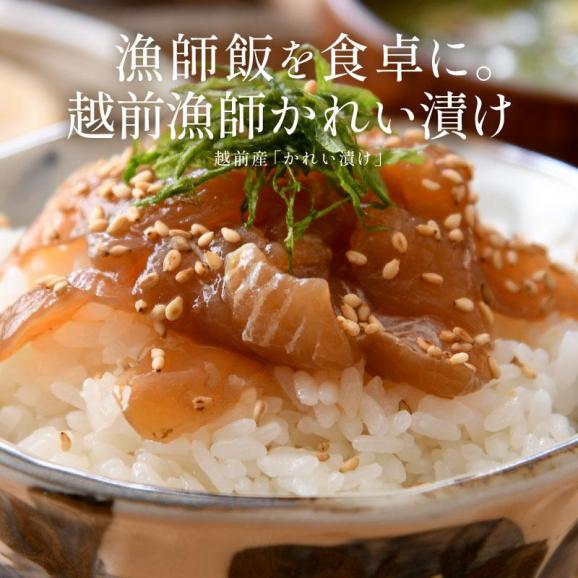 越前 カレイ 漁師飯 カレイ漬け 赤カレイ 越前産 約75g02