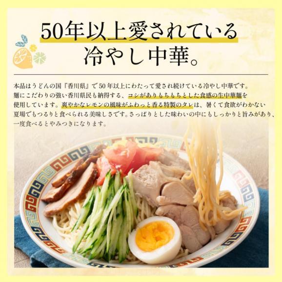 冷やし中華 レモンちゃん さわやかレモンスープ付 6食セット（麺100g スープ60g） 送料無料1,000円ポッキリ03