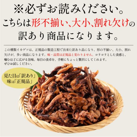 ゲソ燻製 燻製イカ イカ足 180g 送料無料 1,000円ポッキリ 燻製 焼き足ロール ポイント消化 珍味 焼きイカ いか足 イカ おつまみ グルメ 食べ物 つまみ 美味しい 酒の肴 やみつき 低カ02