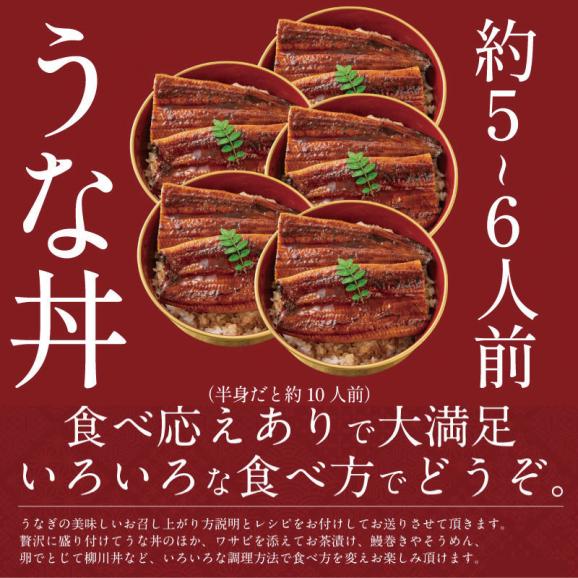 訳あり 国産 うなぎ 蒲焼き 約700g（5～6尾）06