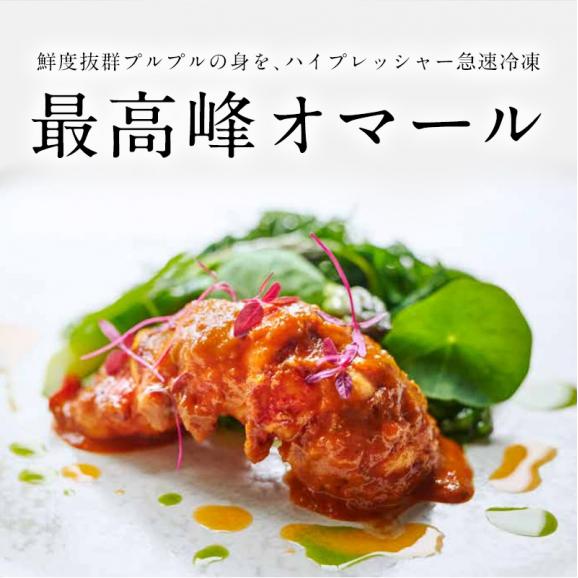 サンクデオー 冷凍オマールブルー テール・ツメむき身 約150g【3～4営業日以内に出荷】06