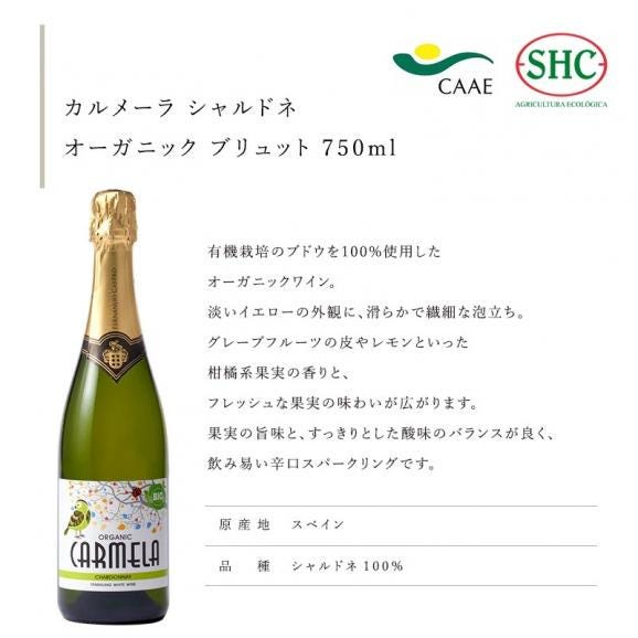 全部 オーガニック認証ワイン オーガニック スパークリングワイン 5本セット［常温］ 【4～5営業日以内に出荷】【送料無料】 [W]  [WT36]  金賞入り ヴィーガンワイン入り ヴィーガ03