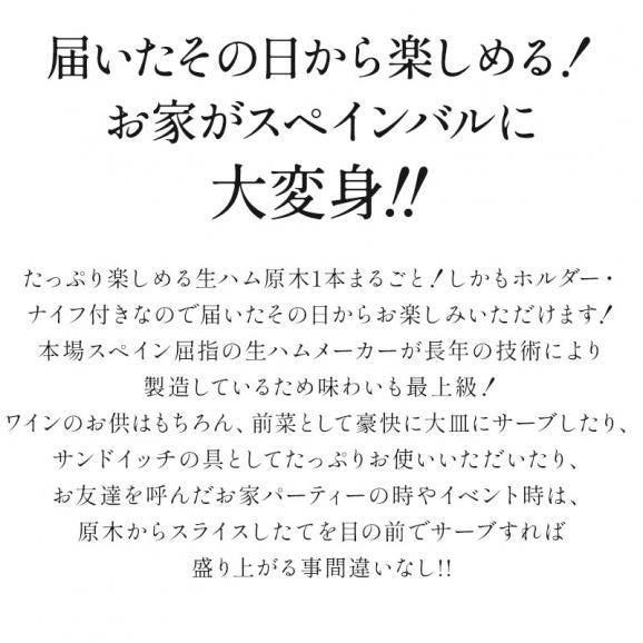 Campodulce パレタクラーダ 約4kg（3.5kg～4.5kg）ホルダー・ナイフ付き【送料無料】 ［冷蔵］【4～5営業日以内に出荷】04