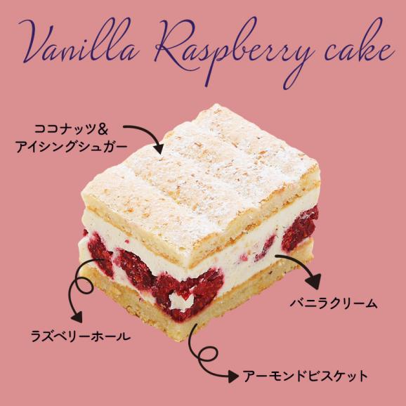 ケーキ屋さんやカフェと同じ味わいをご家庭で！BRIOCHE PASQUIER［ブリオッシュ パスキエ］バニララズベリー4個入り［冷凍のみ］ 【3～4営業日以内に出荷】06