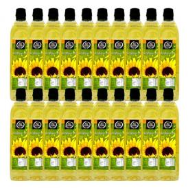 リオサント サンフラワーオイル1L×20本（ケース販売）【送料無料】［常温のみ]【3〜4営業日以内に出荷】