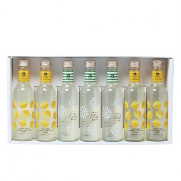 北海道エルダーフラワーソーダ＆ハニーレモネードソーダセット03