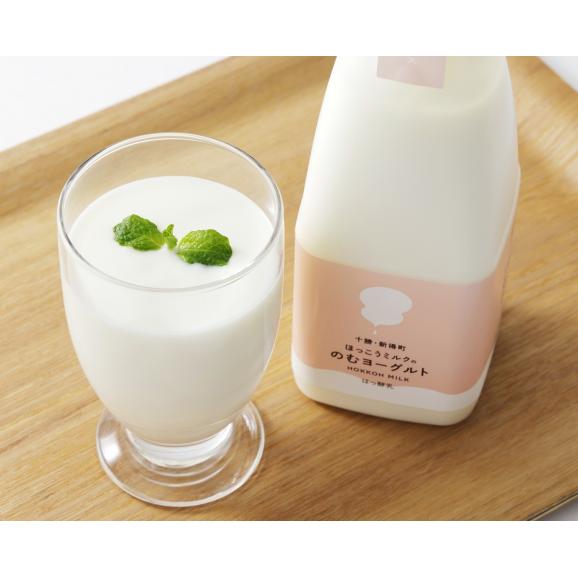 【配送日指定不可】ほっこうミルクののむヨーグルトセット03