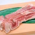 豚バラスライス(2mm）1kg(外国産) バーベキュー BBQに最適【豚肉】(im)