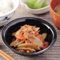 【送料無料】【メール便】ごぼうの鶏そぼろ和え 500g (rns241269) 【高齢者でも食べられるやわらか惣菜】
