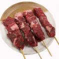 牛肩ロース串 40g×20本 外国産(アメリカ産牛肉) (15cm丸串)(pr)(49229)【牛肉串】
