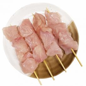 高タンパク、低カロリーな鶏肉のむね肉の串打ち加工品です。