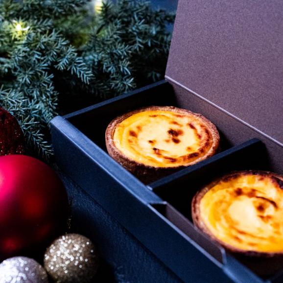 ☆クリスマスパッケージ☆フレンチシェフがつくる　幸せの黄色いお菓子エッグタルト／６個　（3個入り×２）【送料込み】02