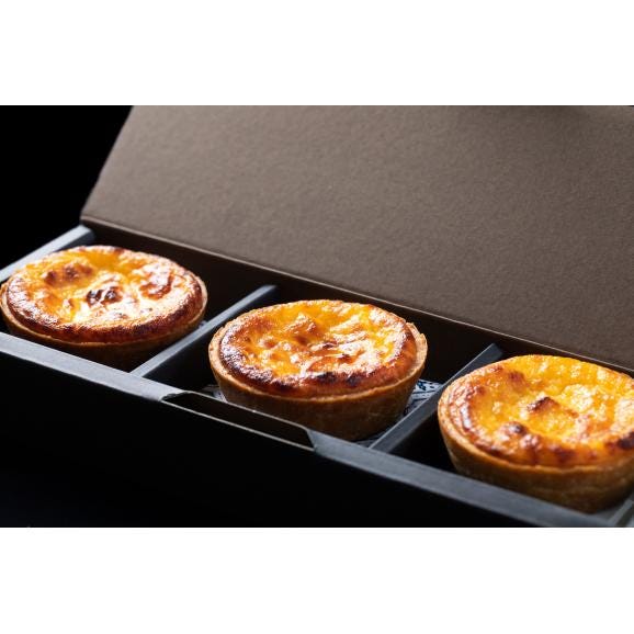 ☆クリスマスパッケージ☆フレンチシェフがつくる　幸せの黄色いお菓子エッグタルト／６個　（3個入り×２）【送料込み】04