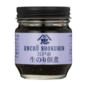 江戸前東京湾産の生のりを大正2年創業以来の直火釜で炊き上げたのり佃煮です。