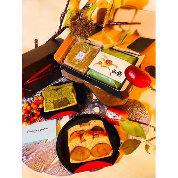 和栗＆抹茶のパウンドケーキBOXセット02