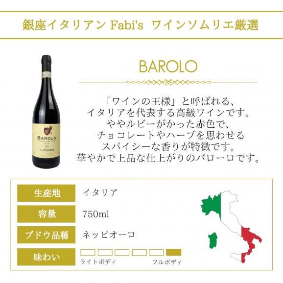 Fabi's factory 銀座 ソムリエ厳選ワイン 赤ワイン シャンパン入り バローロ バルバレスコ 4本 セット02
