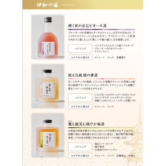 《期間限定30%オフSALE中》銀座イタリアンファビズ 伊和の塔 ギフトセットお酒 プレゼント ギフト 女性 誕生日 記念日 贈り物 贈答 梅酒 フルーツブレンド/ゴールドラッピング06